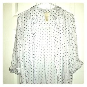 Button down anchor shirt